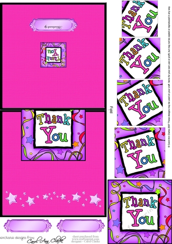 Thank You No-Hole Over the Edge & spiral pyramid