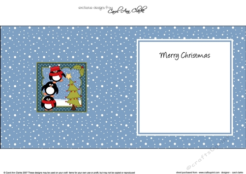 Christmas Pip Penguin & Friends put the Star on the Christmas Tree insert square landscape