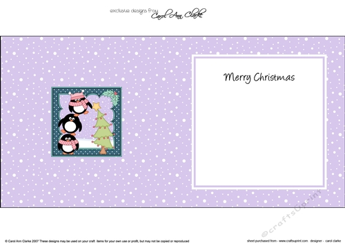 Christmas Pip Penguin & Friends put the Star on the Christmas Tree insert square landscape