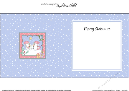 Christmas Snowball Sam is in Love insert square landscape