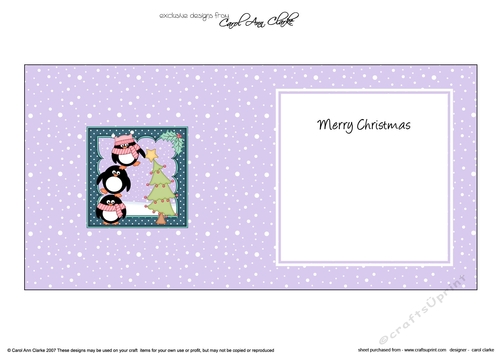Christmas Pip Penguin & Friends add the Star to the Tree insert square landscape