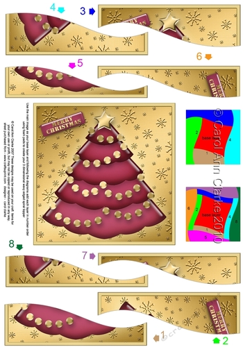 Christmas Tree Wavy Spiral Side Stacker