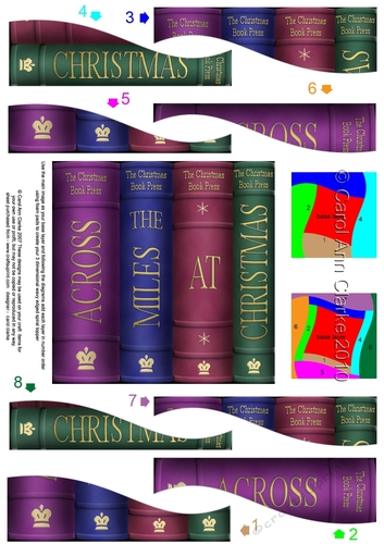 Across the Miles at Christmas Wavy Spiral Side Stacker