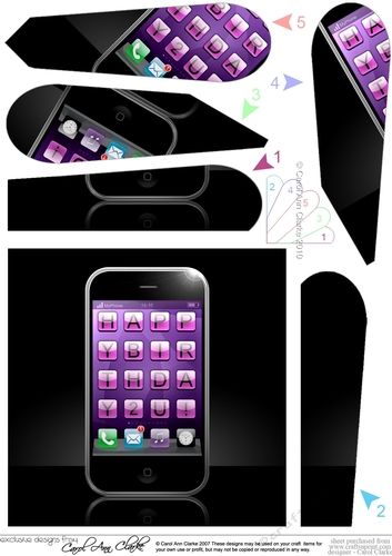 Smart Phone Fan Pyramage Topper