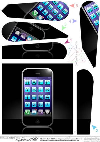 Smart Phone Fan Pyramage Topper