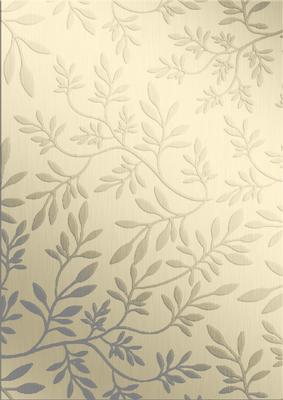 Elegant Metallic Words Matching Backing Paper