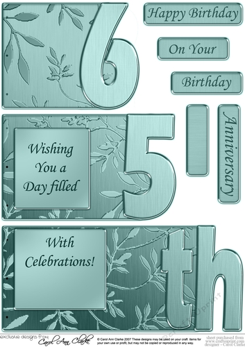 Roses and Metallic Lace No-Hole Fold Back Card