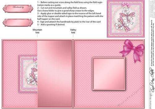 Dreamy Dragonflies No-hole Fold Back Card