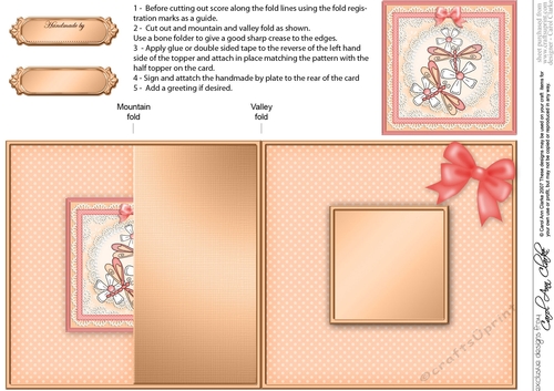 Dreamy Dragonflies No-hole Fold Back Card