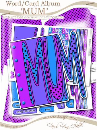 Mum Word Book Kit in Tooti Frooti Cloudberry