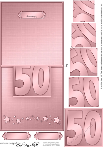 Floral Elegance Thank You Quick Card with Wavy Spiral Side Stacker