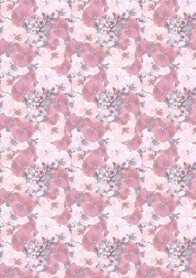 Spring Flowers and Lace Matching Vellum