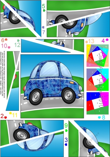 Funky Car Twisted Spiral Side Stacker