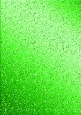 'metallic Swirls Embossed' Backing Paper