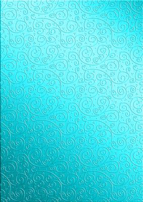 'metallic Swirls Embossed' Backing Paper