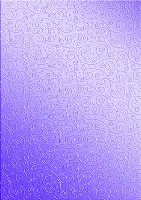 'metallic Swirls Embossed' Backing Paper