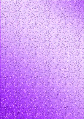 'metallic Swirls Embossed' Backing Paper
