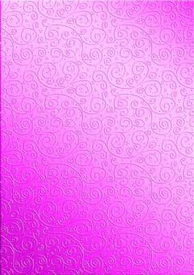 'metallic Swirls Embossed' Backing Paper