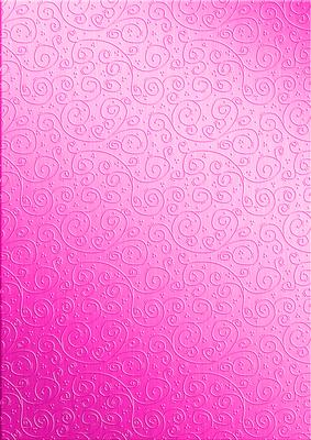 'metallic Swirls Embossed' Backing Paper