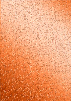 'metallic Swirls Embossed' Backing Paper