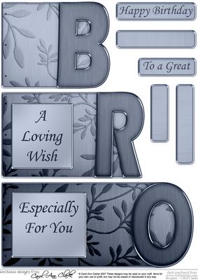 Bro Elegant Metallic Book Sheet