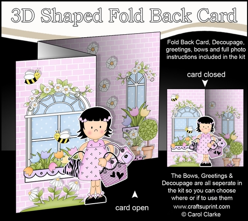 3D Shaped No-Hole Fold Back Mini Kit -  Country Cottage Girlz Suzi has been Shopping