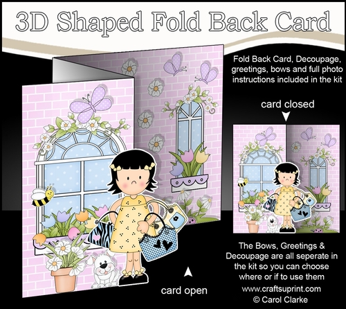 3D Shaped No-Hole Fold Back Mini Kit -  Country Cottage Girlz Suzi has been Shopping