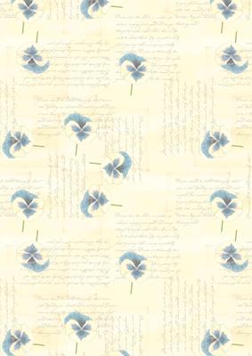 Pansy, Lace and Pearls Matching Vellum