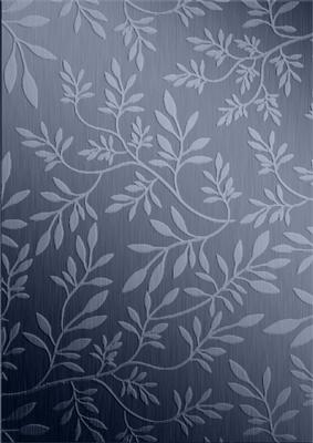 Elegant Metallic Words Matching Backing Paper
