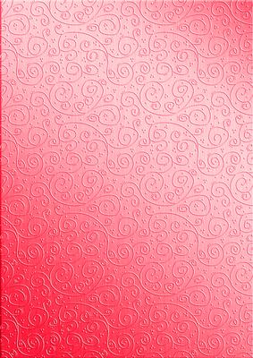 'metallic Swirls Embossed' Backing Paper