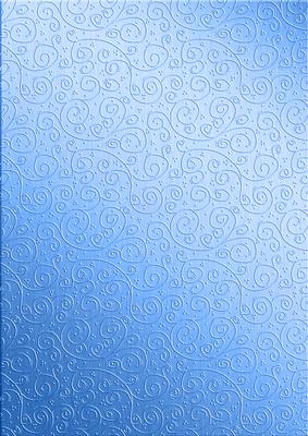 'metallic Swirls Embossed' Backing Paper