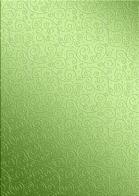 'metallic Swirls Embossed' Backing Paper