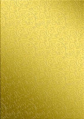 'metallic Swirls Embossed' Backing Paper