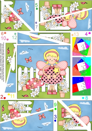 Girlz Fiz Fairy Twisted Spiral Side Stacker