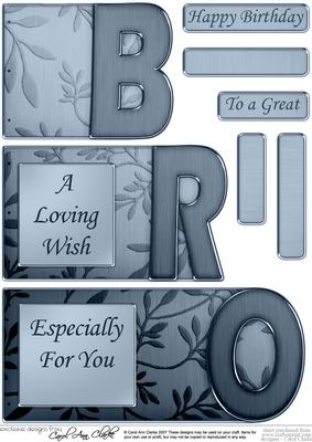 Bro Elegant Metallic Book Sheet