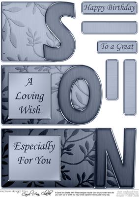 Son Elegant Metallic Book Sheet