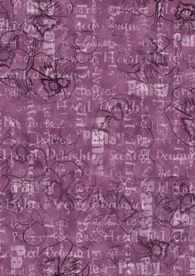 Pansy, Lace and Pearls Matching Backing Paper