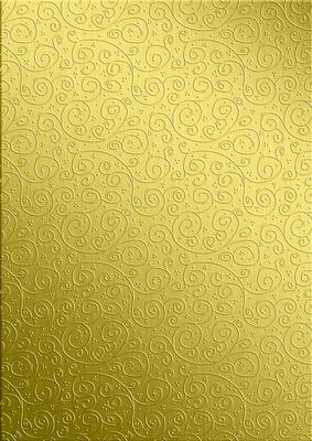 'metallic Swirls Embossed' Backing Paper