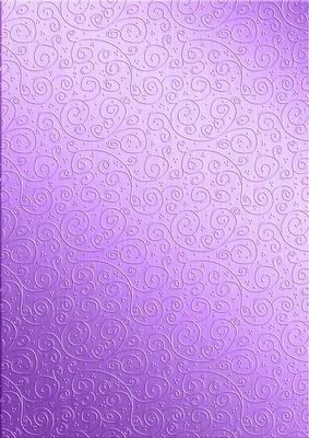 'metallic Swirls Embossed' Backing Paper