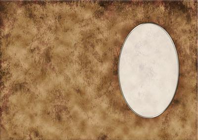 Men's Grunge Clouds A5 Card Front or Insert