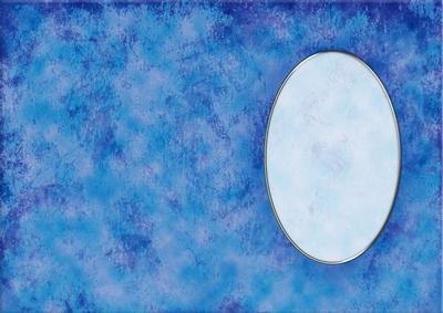 Men's Grunge Clouds A5 Card Front or Insert