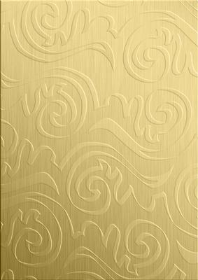 Elegant Metallic Greetings Matching Backing Paper