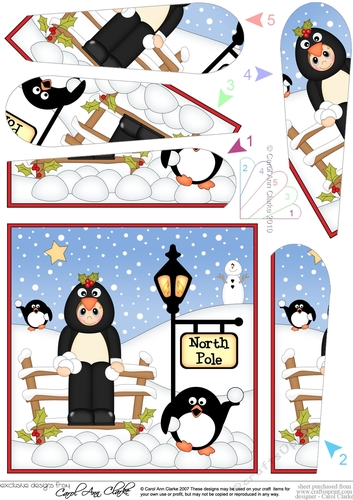 Christmas Fancy Dress is at the North Pole Fan Pyramage Topper