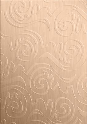 Elegant Metallic Greetings Matching Backing Paper
