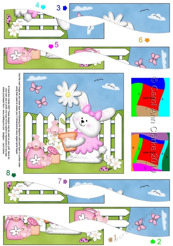 Little Bunny Wavy Spiral Side Stacker