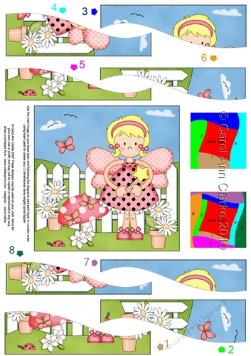 Girlz Fizz Fairy Wavy Spiral Side Stacker