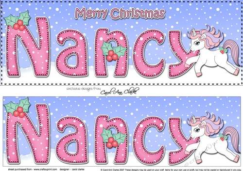 Large DL Merry Christmas STELLA 3D decoupage 