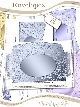 Elegant Metallic Booksheets Matching Dl Envelope Kit