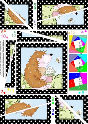 Hedgehog Quick Card Twisted Spiral Side Stacker