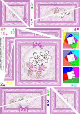 Fluttery Butterfly Quick Card Twisted Spiral Side Stacker